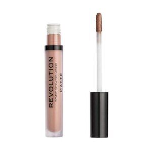 Makeup Revolution Matte Vegan Liquid Lipstick 121 Head-Turner Long-Lasting Nude